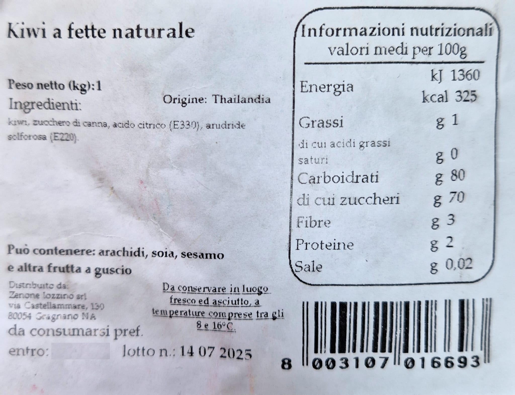 Kiwi Disidratato A Fette 1Kg Snack Naturale Frutta Essiccata Origine Thailandia Senza Coloranti Ideale Per Yogurt Dolci Snack Salutare Ricco Di Fibre Energia Naturale