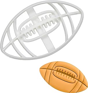 American Football cookie cutter, 1 piece - Bakerlogy