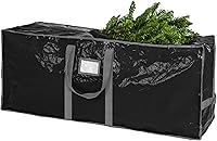 Vista 2 de Bolsa de almacenamiento para árbol de Navidad - Almacena un árbol de Navidad artificial de 7.5 pies, material impermeable duradero, bolsa
