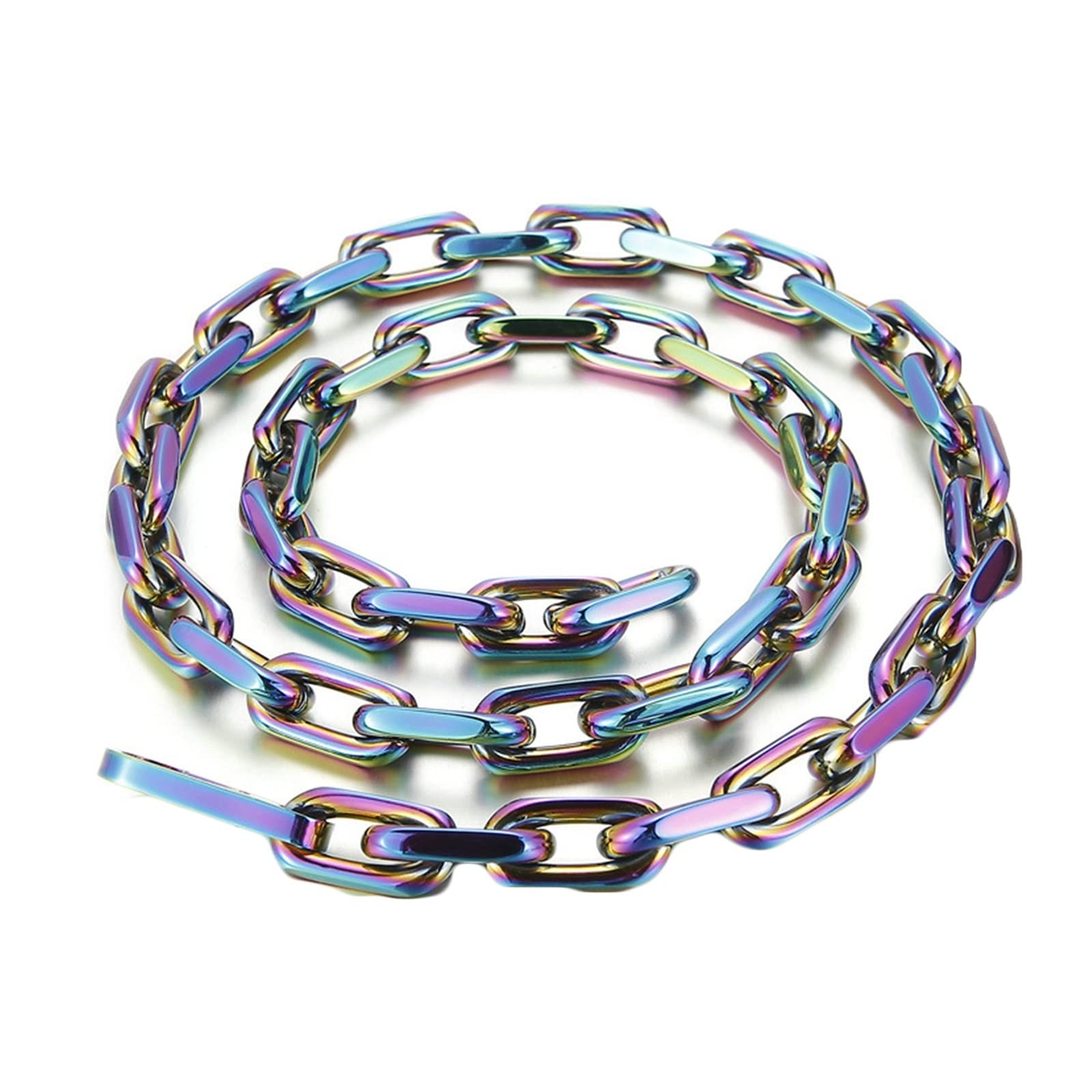 Collier chaîne de câble acier inoxydable qui ne noircit pas pour homme - 3
