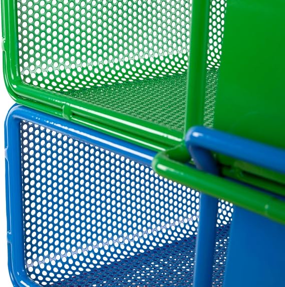 Really Good Stuff Stackable Letter-Size Wire RackTM - 6 Colors