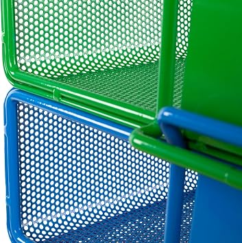 Really Good Stuff Stackable Letter-Size Wire RackTM - 6 Colors
