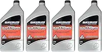 Óleo Náutico Quicksilver TCW3 Original Motores Popa 4 Litros