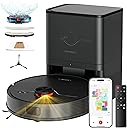 Robot Vacuum and Mop Combo with Self-Emptying, Robotic Vacuum Cleaner 7000Pa & LiDAR Navigation, 180 Mins,90 Days Capacity, Home Mapping, for Pet Hair/Hard Floors/Carpets, App/Alexa Control