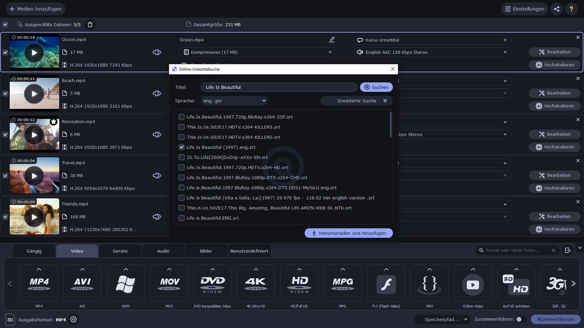 Movavi Video Converter Premium 2022 | Persönlich | 1 Gerät | PC | PC Aktivierungscode per Email