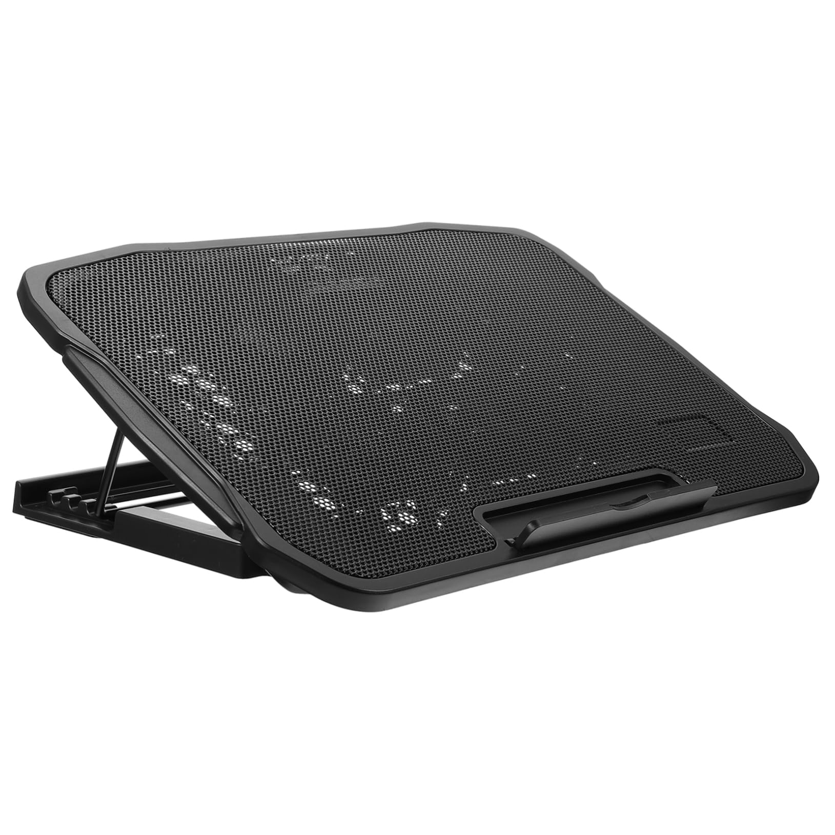 LABRIMP 1 Pieza Soporte para Laptop con Disipador de Base Antideslizante y Diseño de Doble USB para Oficina y Estudiantes