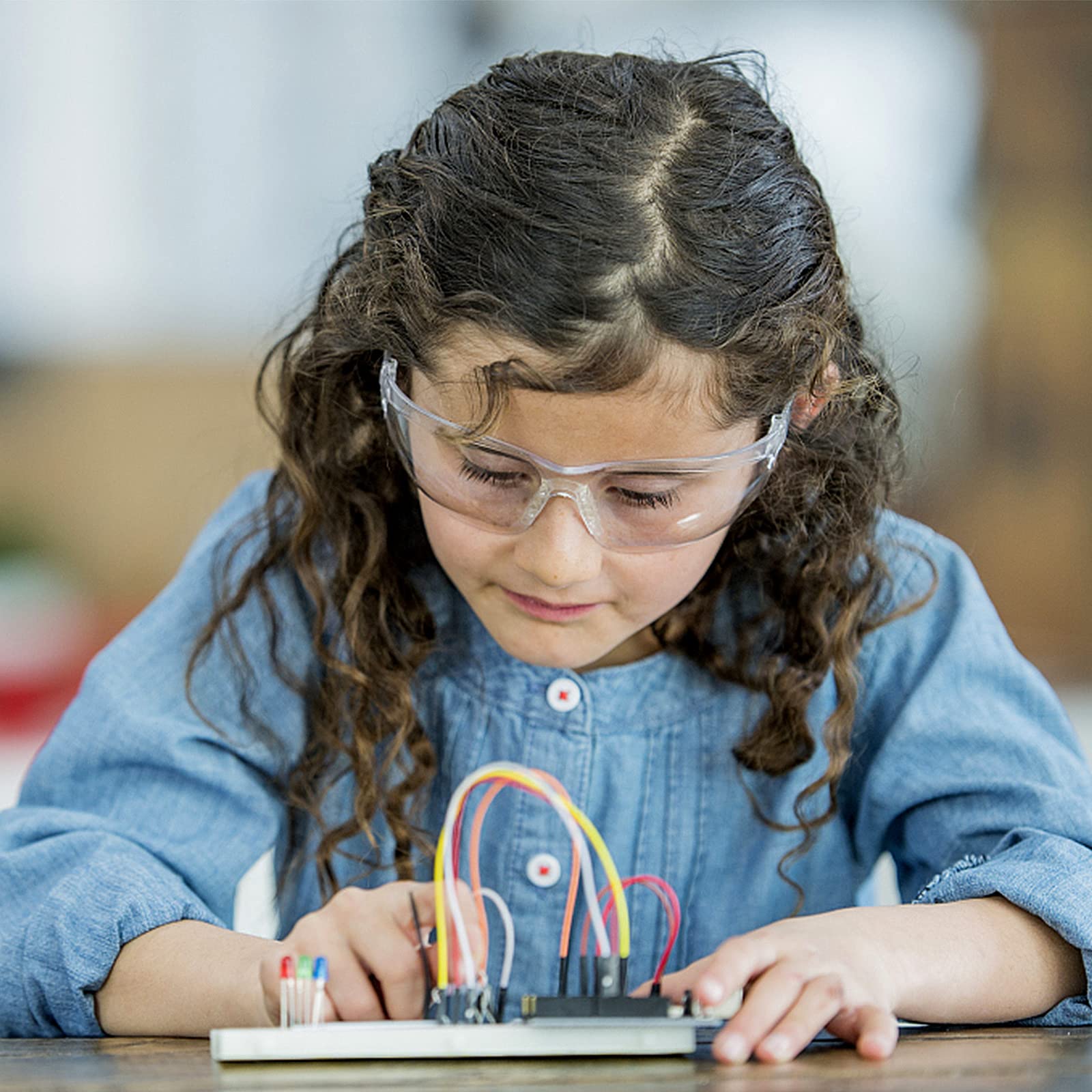 Kit Circuito de Física, Kit ​de Inicio Experimentos ​de Electricidad y Magnetismo para Niños, Electromagnetismo Kit - Desarrollar la Capacidad Intelectual | Circuitos Electrónicos Set, Física Electricidad y Magnetismo Experimentos Kit con 56 Accesorios, D