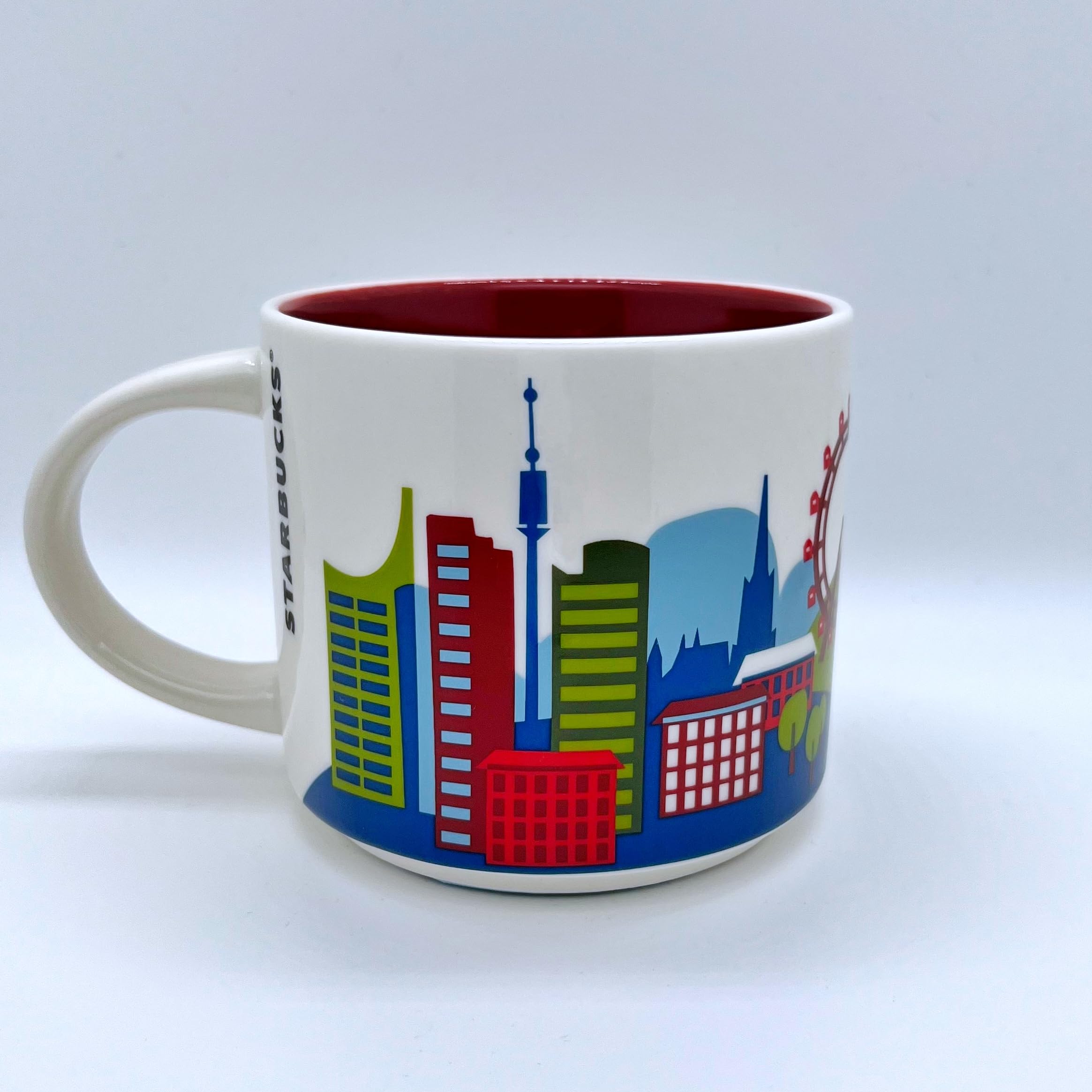 STARBUCKS City Mug You Are Here Collection Vienna Wien Kaffee Tasse Porzellan Kaffeetasse Coffee Cup