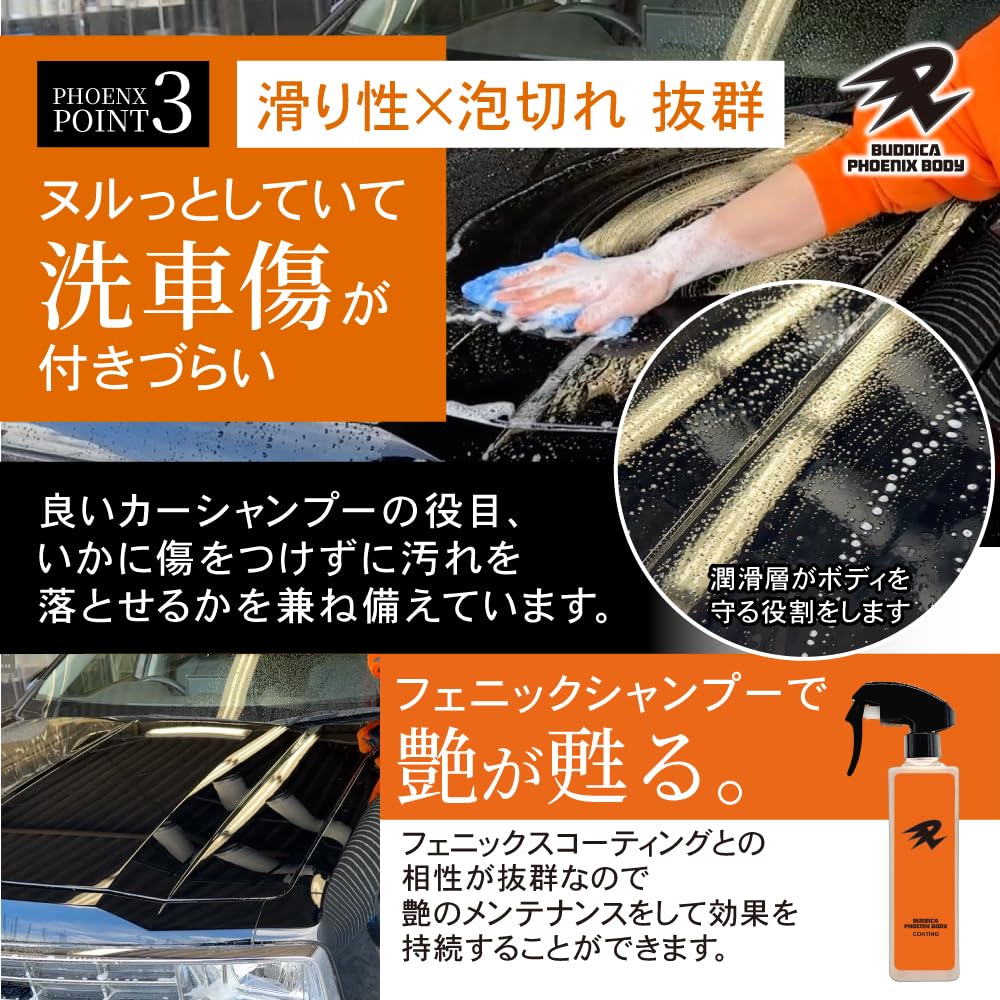 BUDDICA PHOENIX BODY シャンプーコーティングBASE