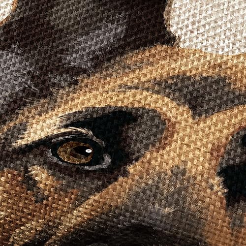 Miniatura 5 de WIRESTER Funda de almohada decorativa para sofá, para oficina en casa, 18 x 18 pulgadas, color negro y marrón