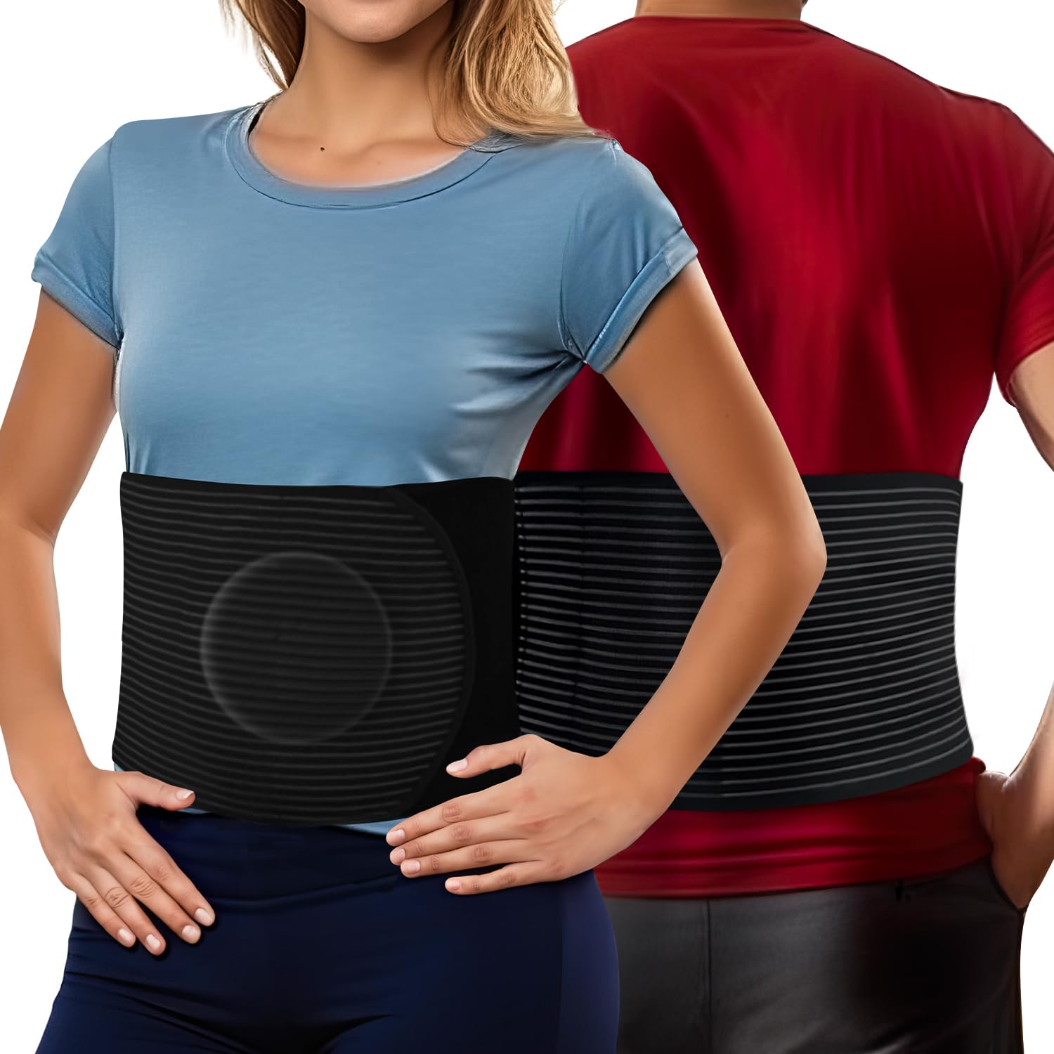Buy Hernia Belt for Men and Women Abdominal Binder for Umbilical Hernias & Navel Belly Button