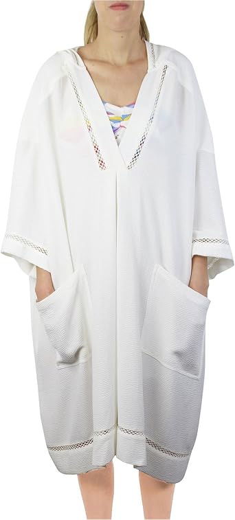Free People Womens with Tags Hooded Shift Dress