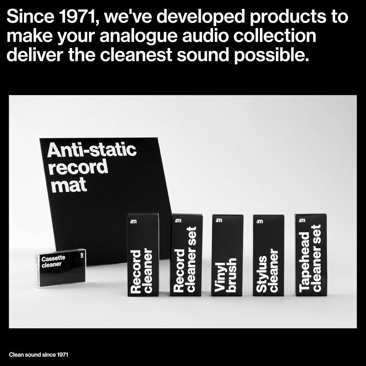 am Tape Head Cleaner Cassette | Compact Cassette Cleaning Kit with 20ml Solution for Better Sound & Longer Life | Audio Cassette Player Maintenance