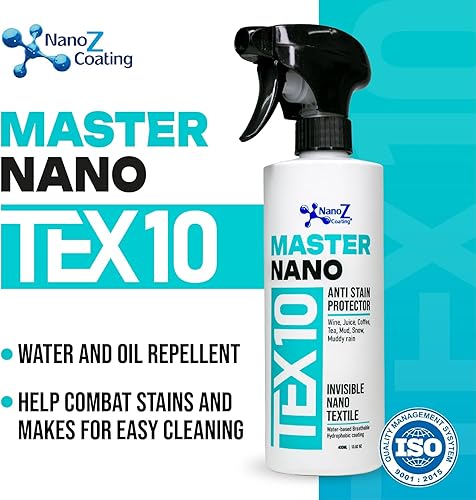 Miniatura 2 de Protector de tela Tex-10, repelente contra manchas de agua y nieve para la tapicería del auto, protector de manchas y aceite natural para muebles