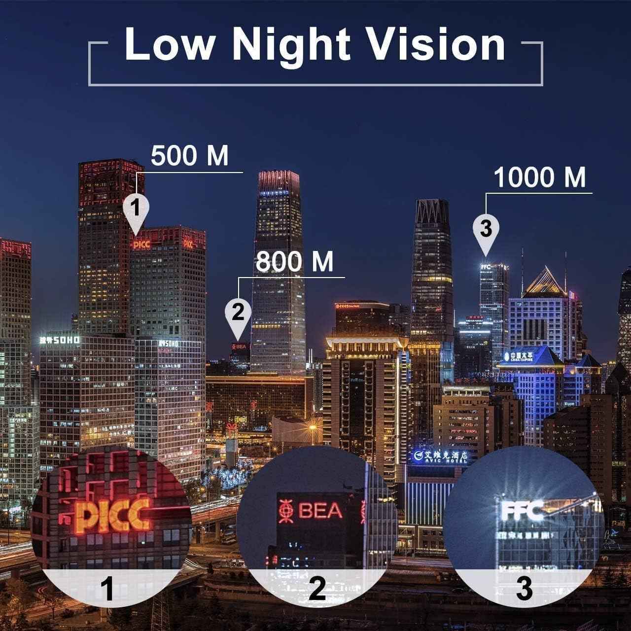 Monocular Telescope, 40X60 High Power Monocular with Smartphone Holder & Tripod, Monocular with Durable and Clear FMC BAK4 Prism Dual Focus for Bird Watching, Camping, Hiking : Electronics