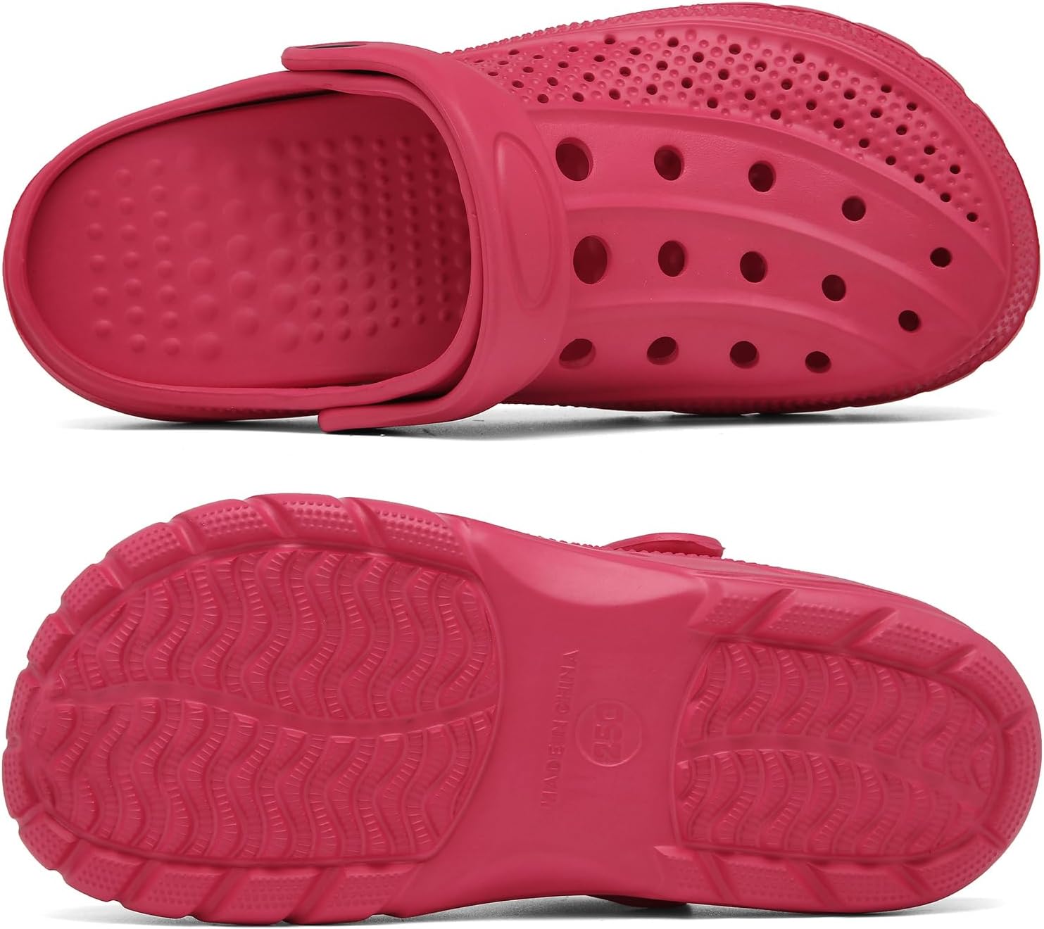 ChayChax Men's and Women's Arch Support Clogs Garden Shoes Slip-on Outdoor Beach Slippers with Removable Cushion Footbed - Image 4