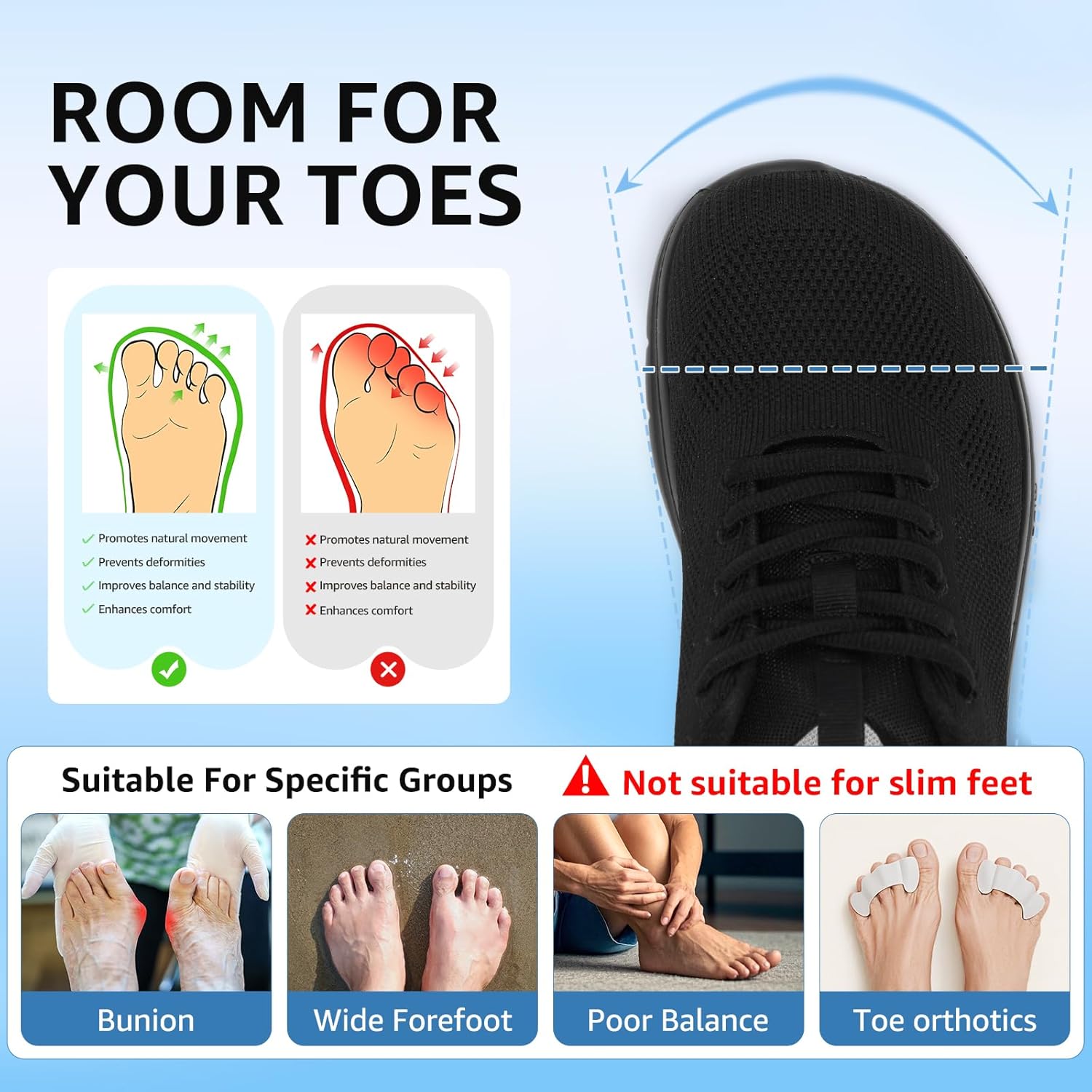 Shoes Women Extra Wide Width Sneakers Running Tennis Gym Workout Training Walking Orthopedic Swollen Feet Diabetic for Plantar Fasciitis Arch Support Bunions Light Breathable