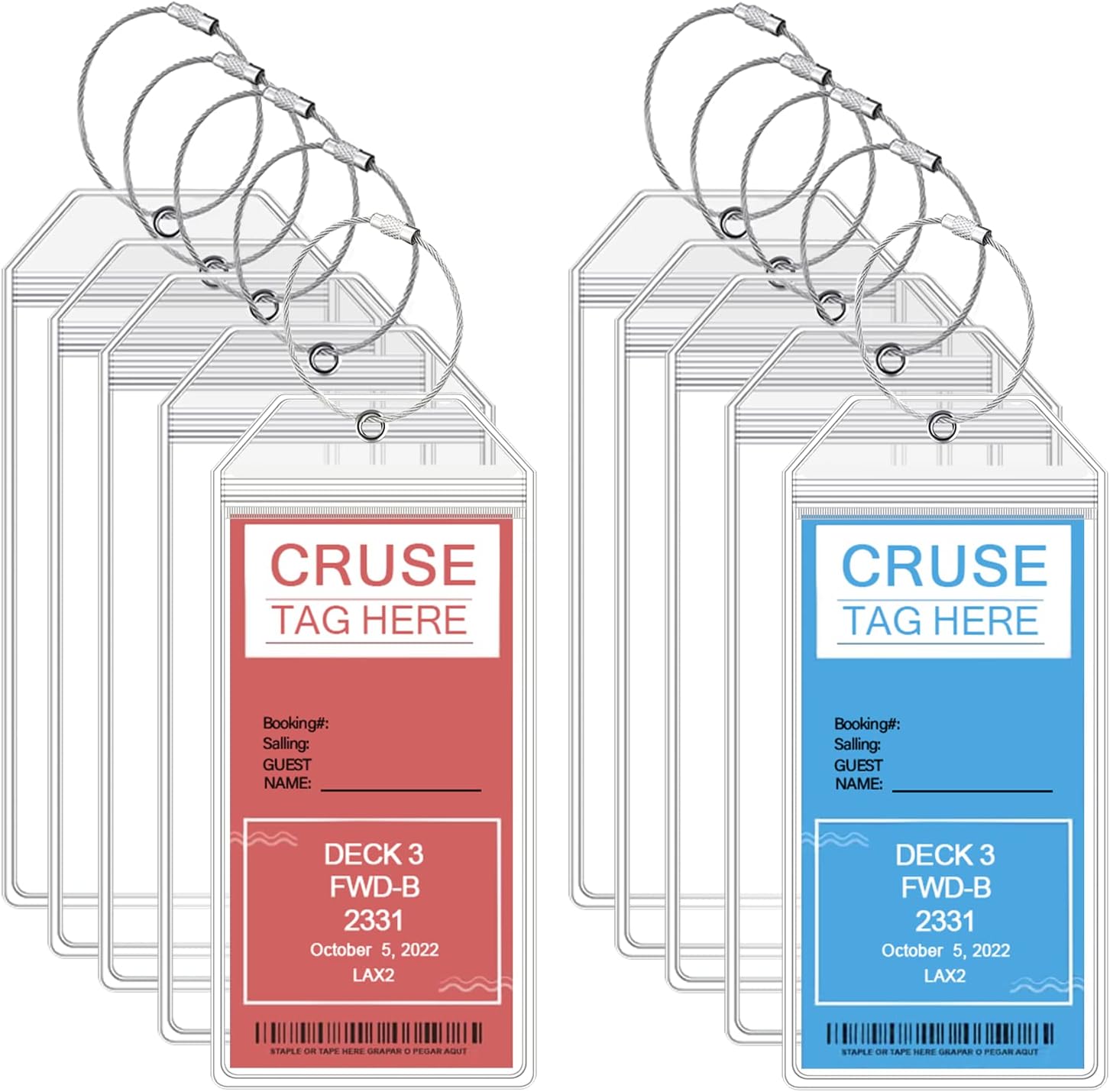 jodie Carnival Cruise Luggage Tags for Cruise Ships 2022