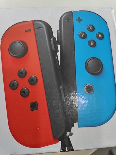 Joy-con (L) Neon Red / (R) Neon Blue Controller for Nintendo