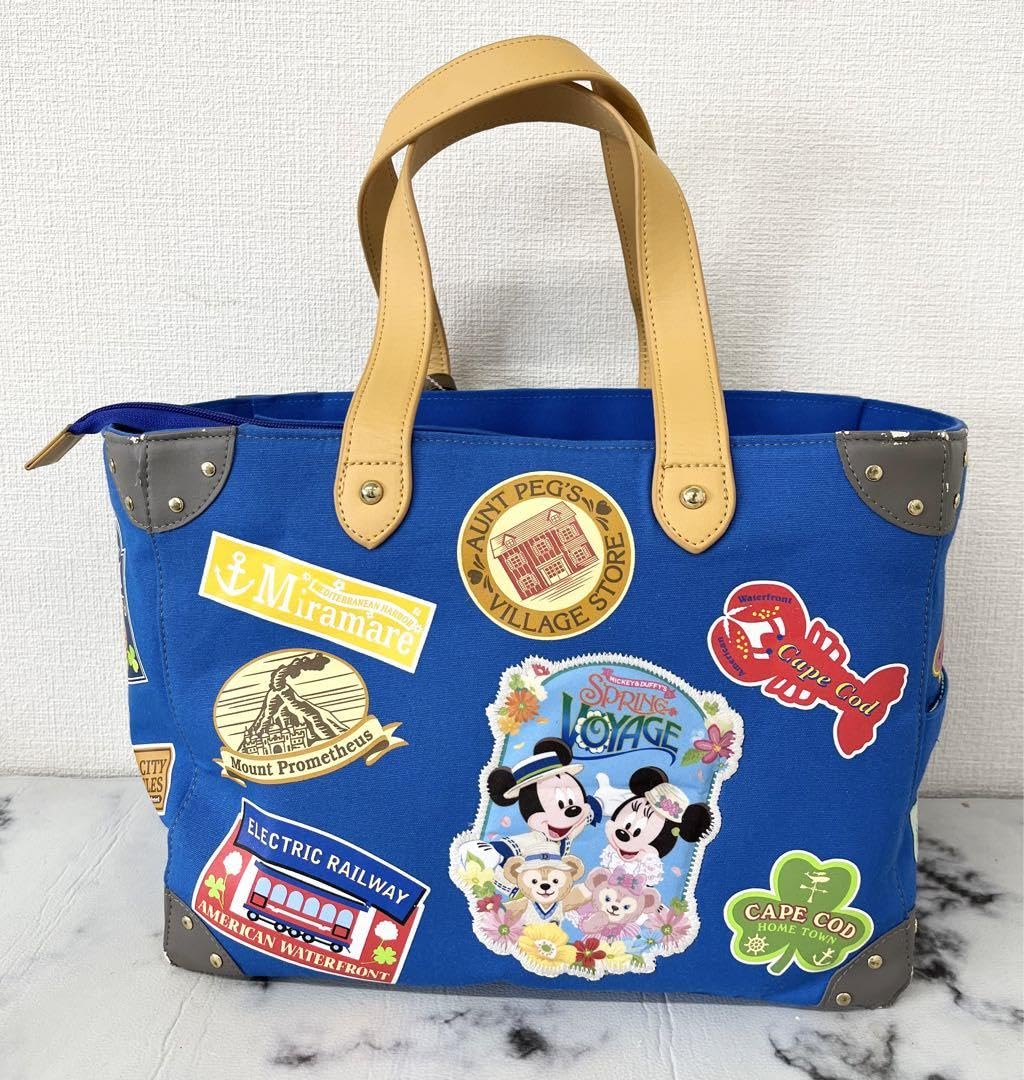 Amazon.co.jp: TDS ダッフィー スプリングヴォヤッジ トートバッグ