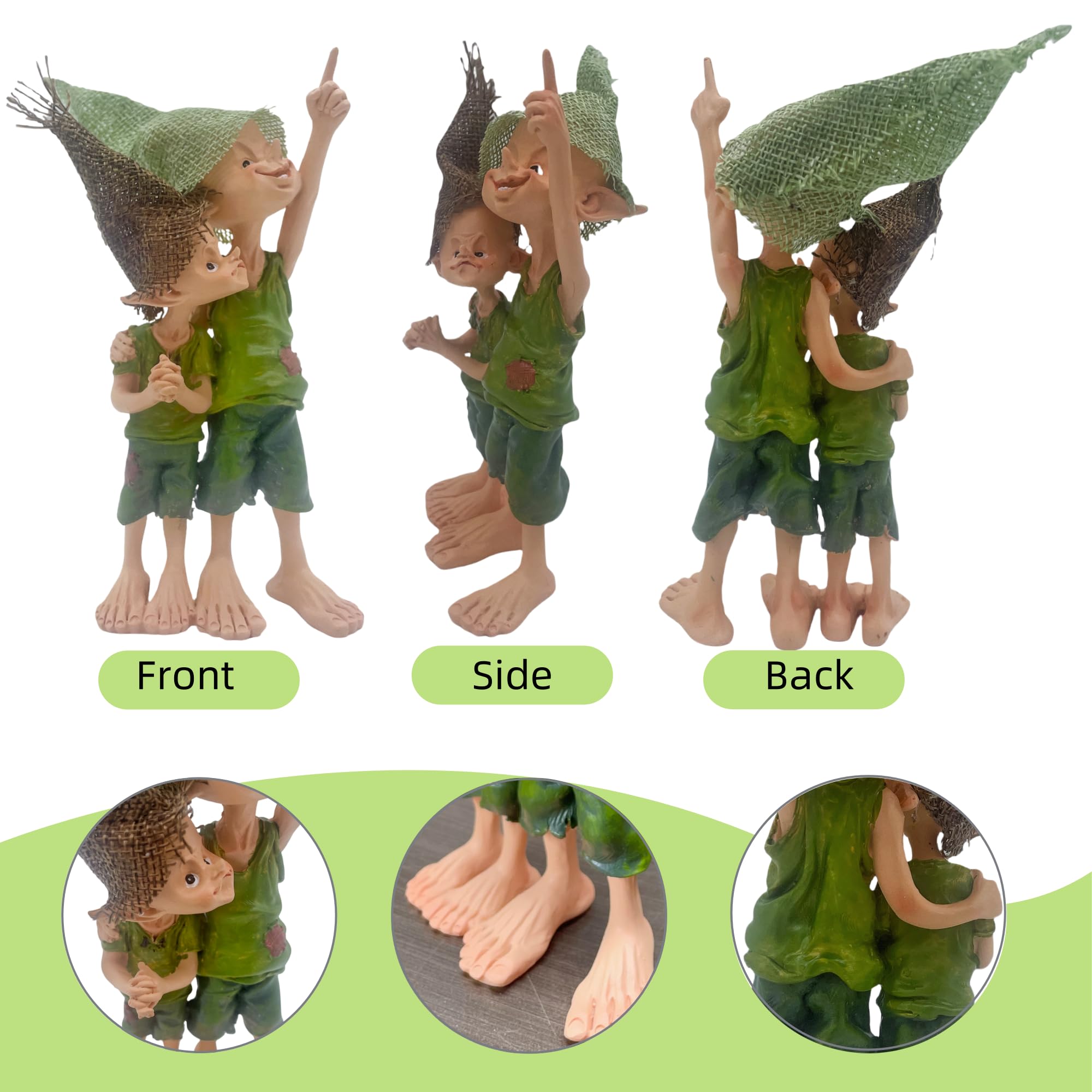 ThinkThings Elfenfigur Poor Pixie Statue - Für Haus Garten Terrasse