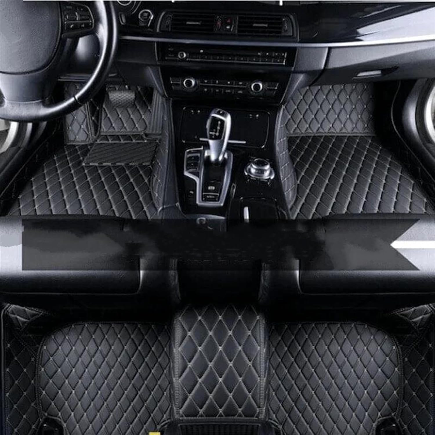 Anti Slip Mat Custom Leather Car Floor Mats For VW For Golf 7 20142019