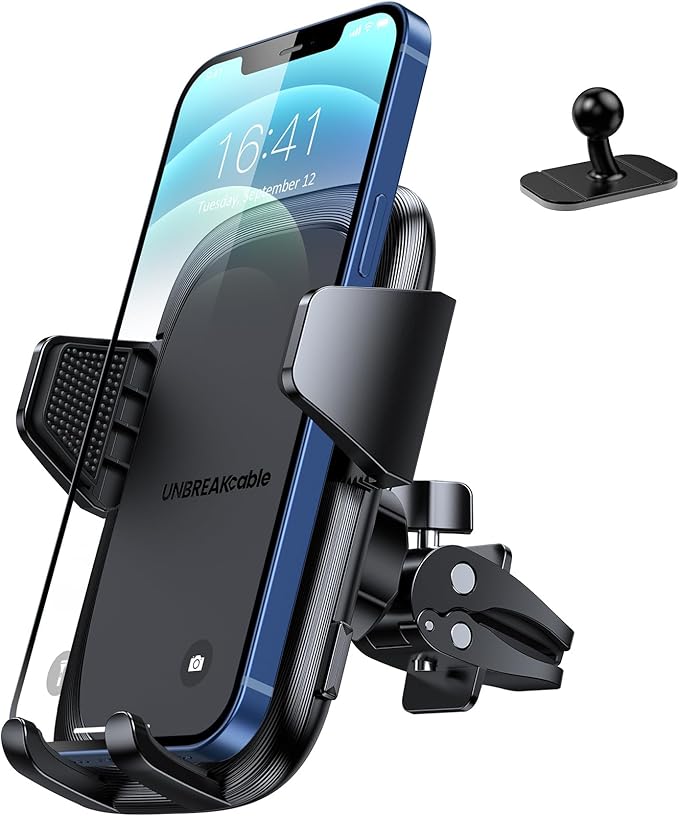 Supporto Auto Per Cellulare Con Gancio 2025 - Universale Per IPhone E Android