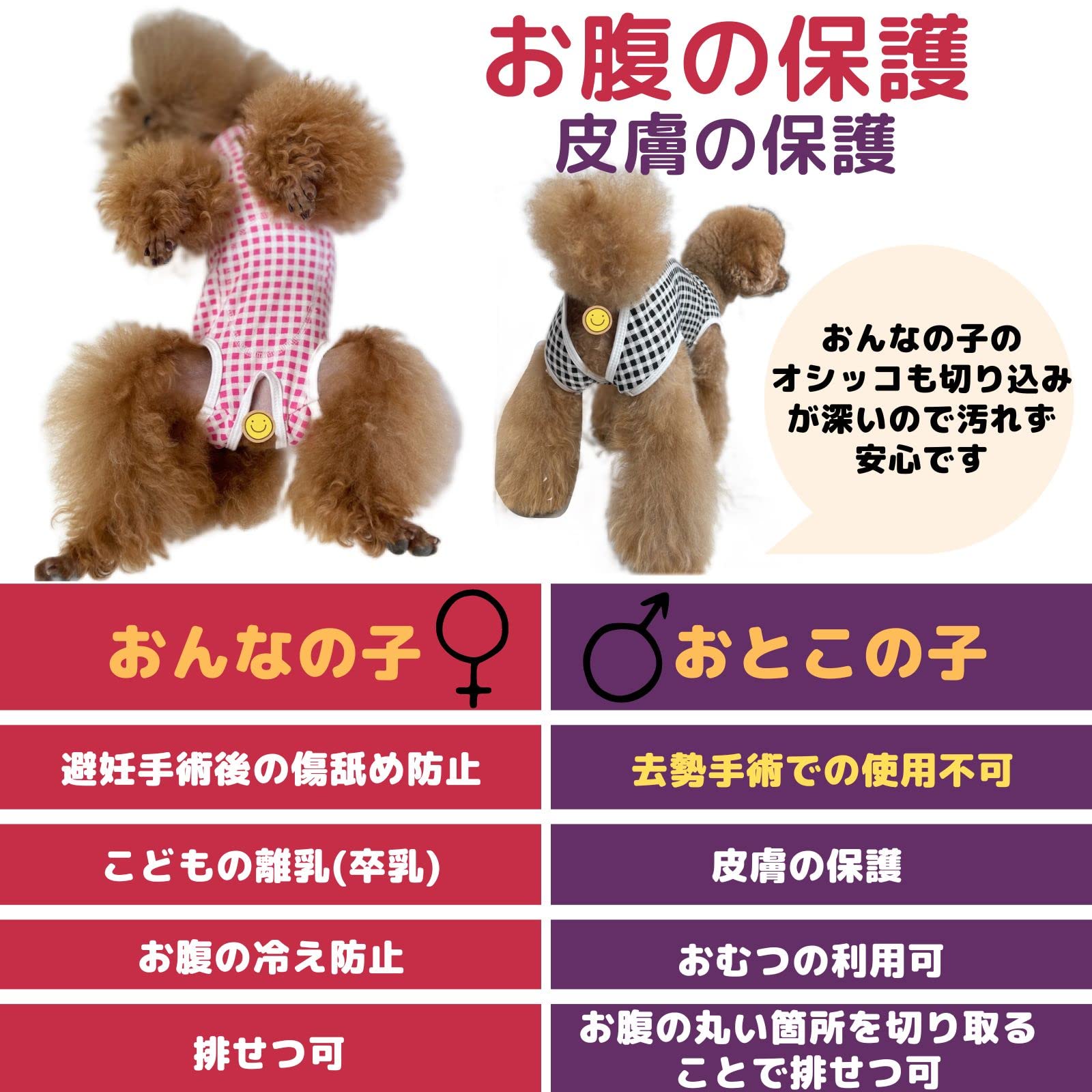 Amazon | hy Pets 術後服 犬 皮膚 傷口 保護 避妊 手術 離乳 術後