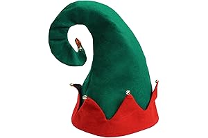 Funny Party Hats: The Perfect Green Elf Hat with Bells