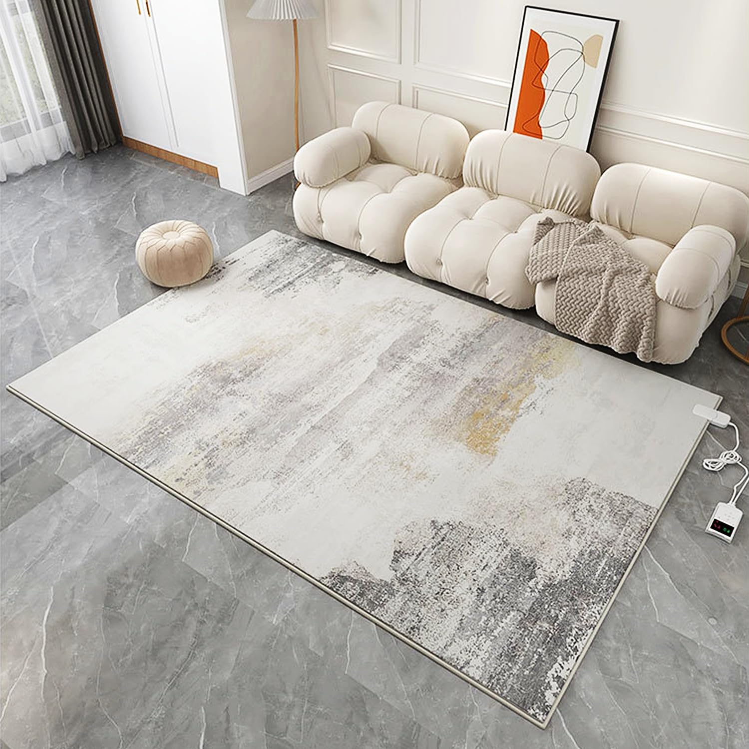 Heated Floor Heater Heated Area Rug Electric Heated Carpet Heated Floor Mats Space Heater Foot Warmers Electric Heating