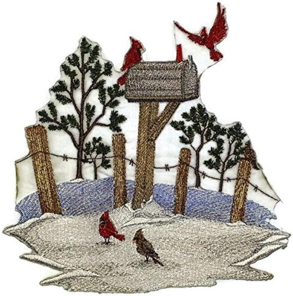 BeyondVision Custom and Unique Winter Bonanza [ Seasonal Delivery Winter ] Embroidered Iron on/Sew Patch [7" * 7"] [Made in USA]