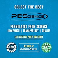 Vista 6 de PEScience Polvo de péptidos de colágeno, proteína de colágeno hidrolizada tipo I y tipo III con vitamina C, bovino, apoya el cabello, la piel