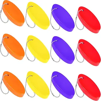 Boao Floating Keychain for Boat Keys, Waterproof and Colorful