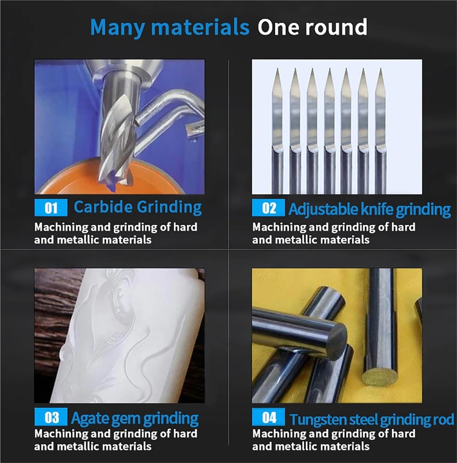 1pc 100mm/125mm/150 Widen Diamond Grinding Wheel Cutting Disc Resin Bond Grinder Sharpener Carbide Metal Tungsten Steel Mill150Grit(125mm)