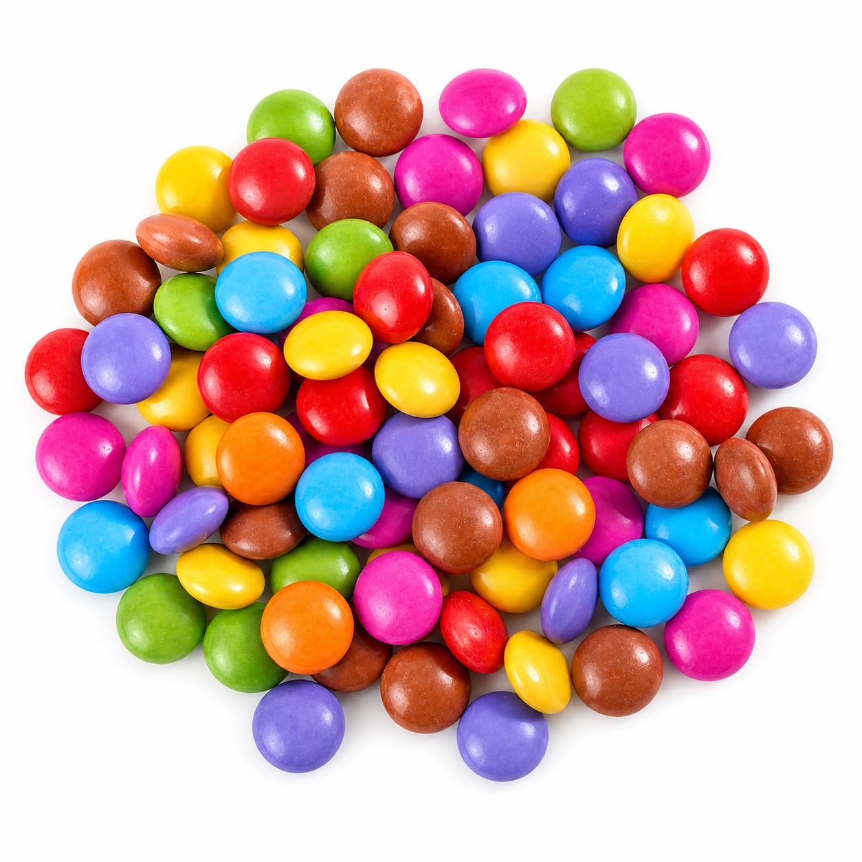 Bonbons Chocolat Colorés 130g – Dragées Multicolores Croquantes – Idéal pour Glaces, Gâteaux, Desserts & Snack Gourmand