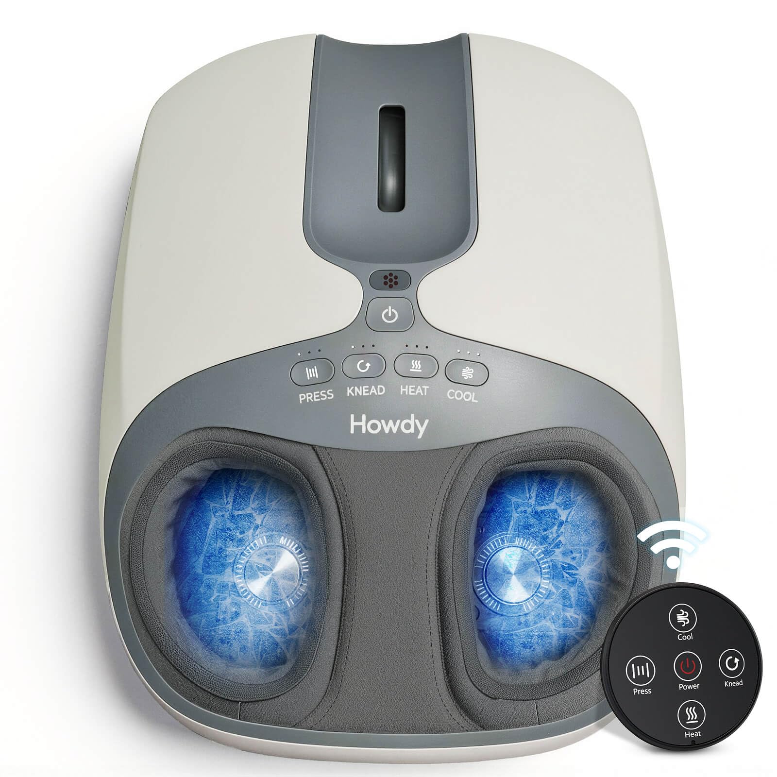 Amazon.com: Howdy Foot Massager, Heat & Cold Therapy for