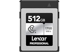Lexar® Professional Silver SE CFexpress™ Type B 512GB Memory Card