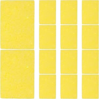 Welding Sponge Soldering Iron Cleaning Pads 100pcs High Temp Cleaning Sponge for Soldering Iron Tips