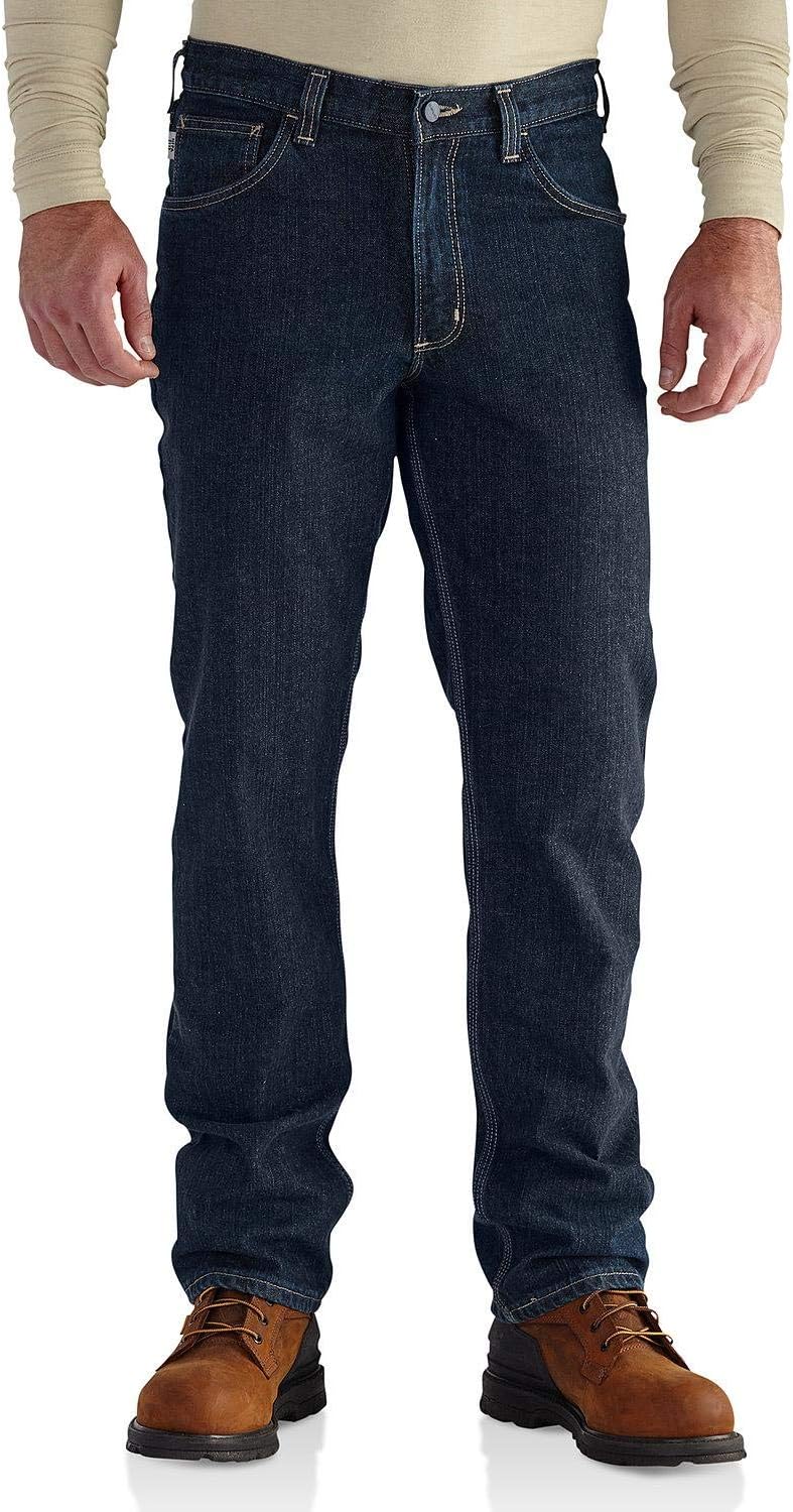 Carhartt Men's 101814 Flame-Resistant Rugged Flex™ Traditional Fit Je