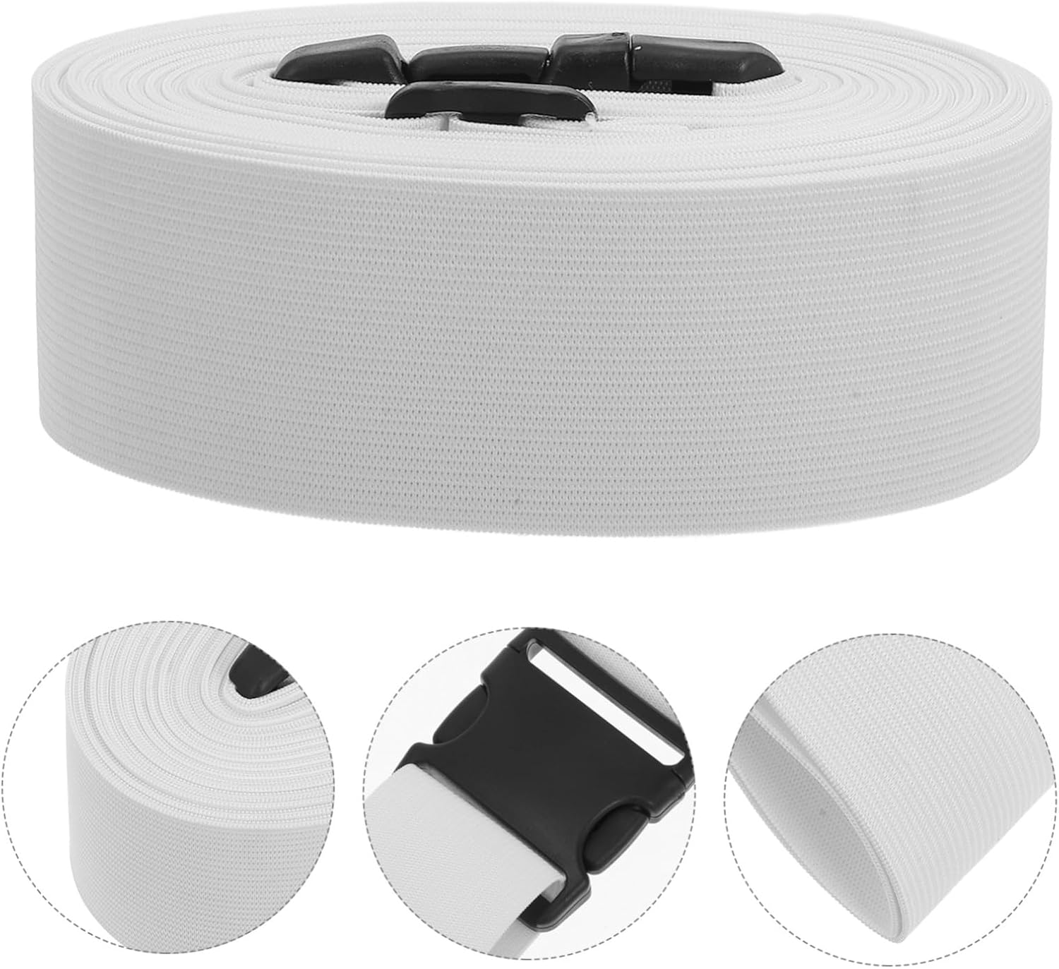Adjustable Bed Sheet Holder Straps Elastic Bedding Organization Bands for Fitted Sheets Prevents Loosening and Bunching