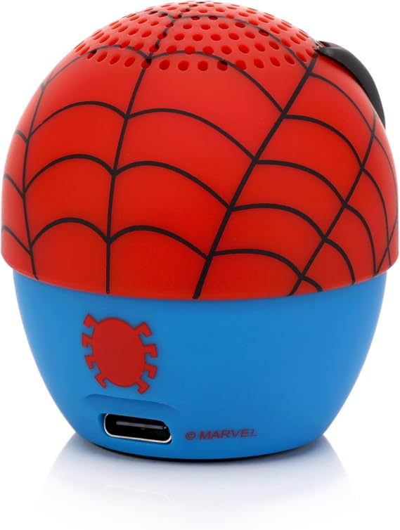 Bitty Boomers Marvel: Spider-Man Vengeful Face - Mini Bluetooth Speaker