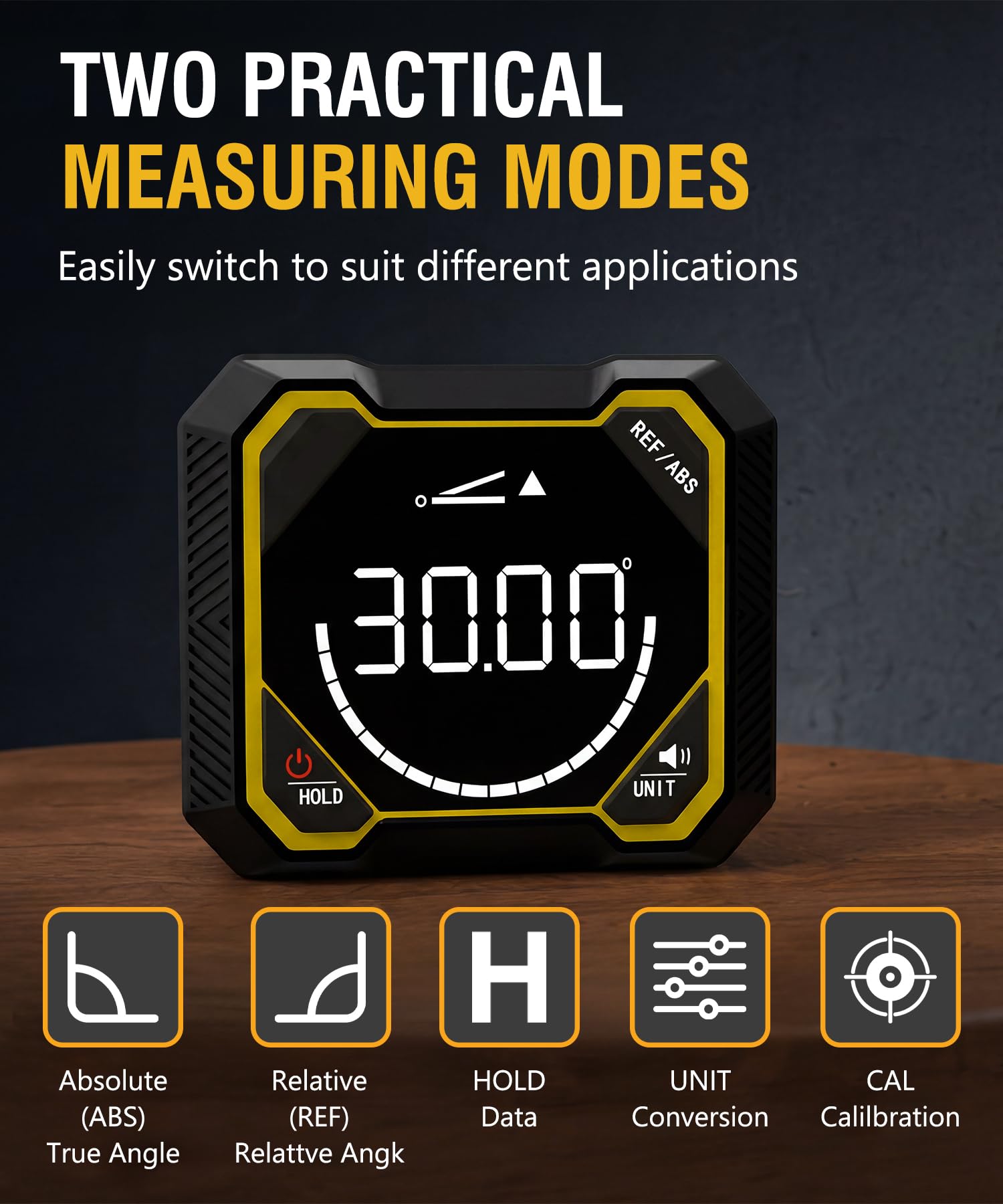Digital Angle Finder - Level, Incline, Position -3 Digital Angle Finder - Level, Incline, Position -3