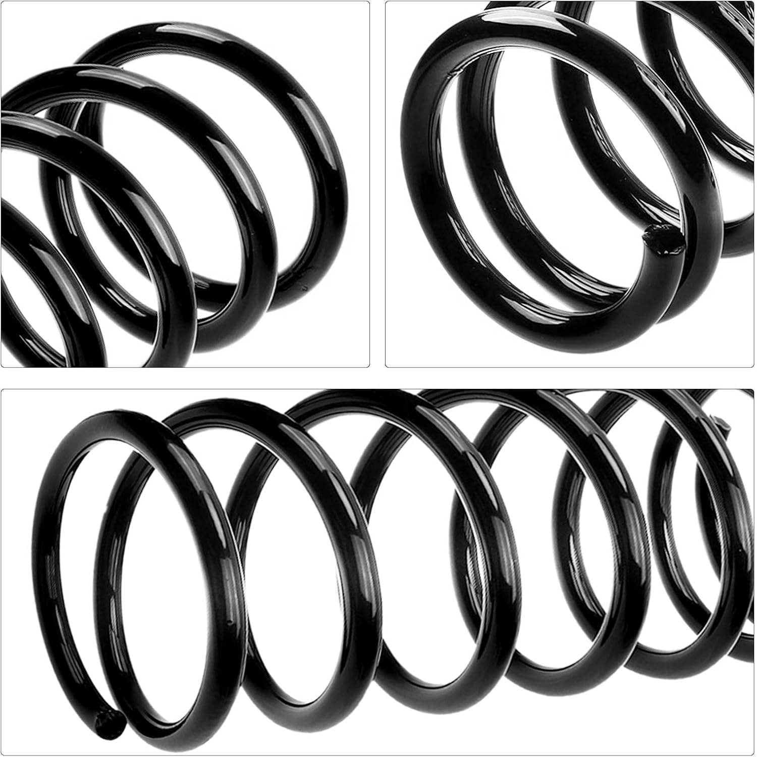 A-Premium Front Coil Springs Compatible with Saturn Vue 2002-2007 2.2L 2.4L 3.0L 3.5L, Driver and Passenger Side, 2-Pack, Replace# 22672549