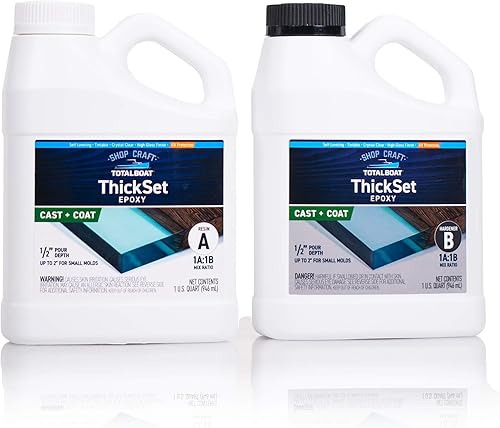 TotalBoat Thickset Deep Pour Epoxy Resin Kit