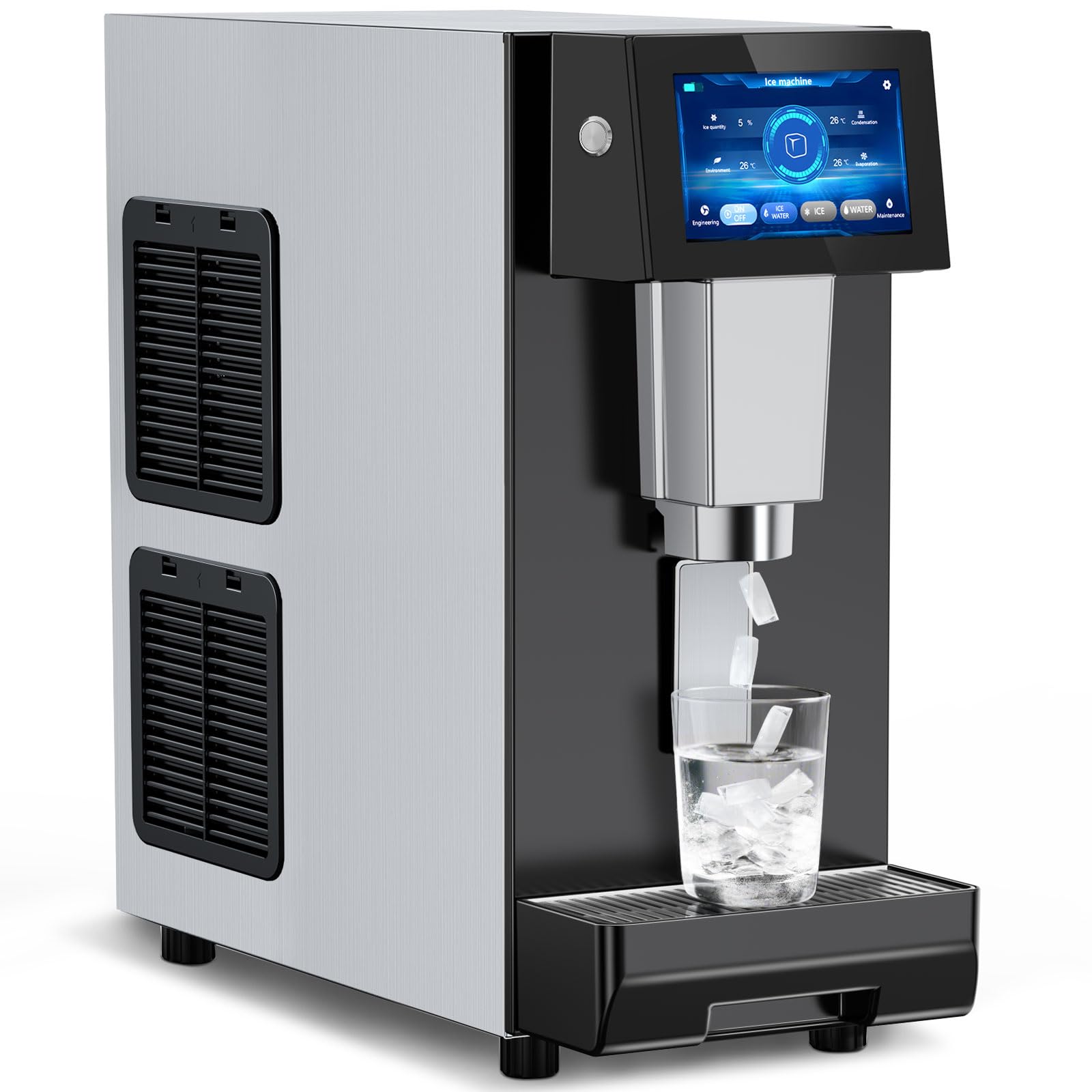 Hothope Commercial Nugget Ice Maker