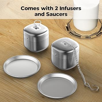 Only Available for The Next 72 Hours Bundle 4 Pack Tea Strainers for loose leaf tea