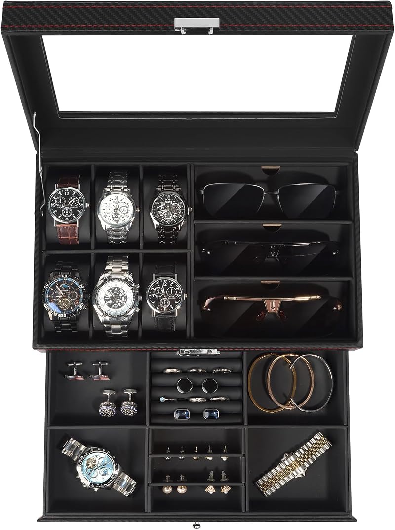 Offrez une seconde vie à vos accessoires précieux avec ce coffret de rangement pour homme. Conçu pour organiser avec sty