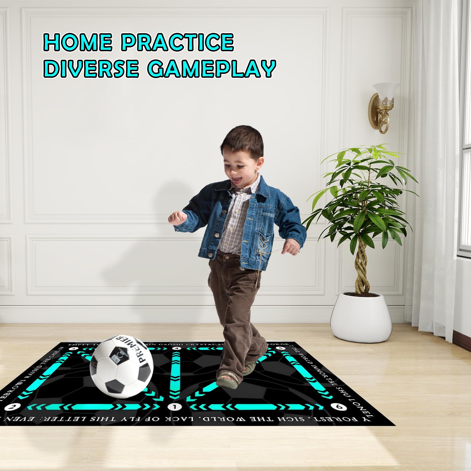 Tapis De Foot Exercices Tapis D'Entraînement Football 2024 - Antidérapant 60x90cm Pour Enfants Accessoire Foot Enfants Tapis De Foot Exercices Tapis D'Entraînement Football 2024 - Antidérapant 60x90cm Pour Enfants Accessoire Foot Enfants
