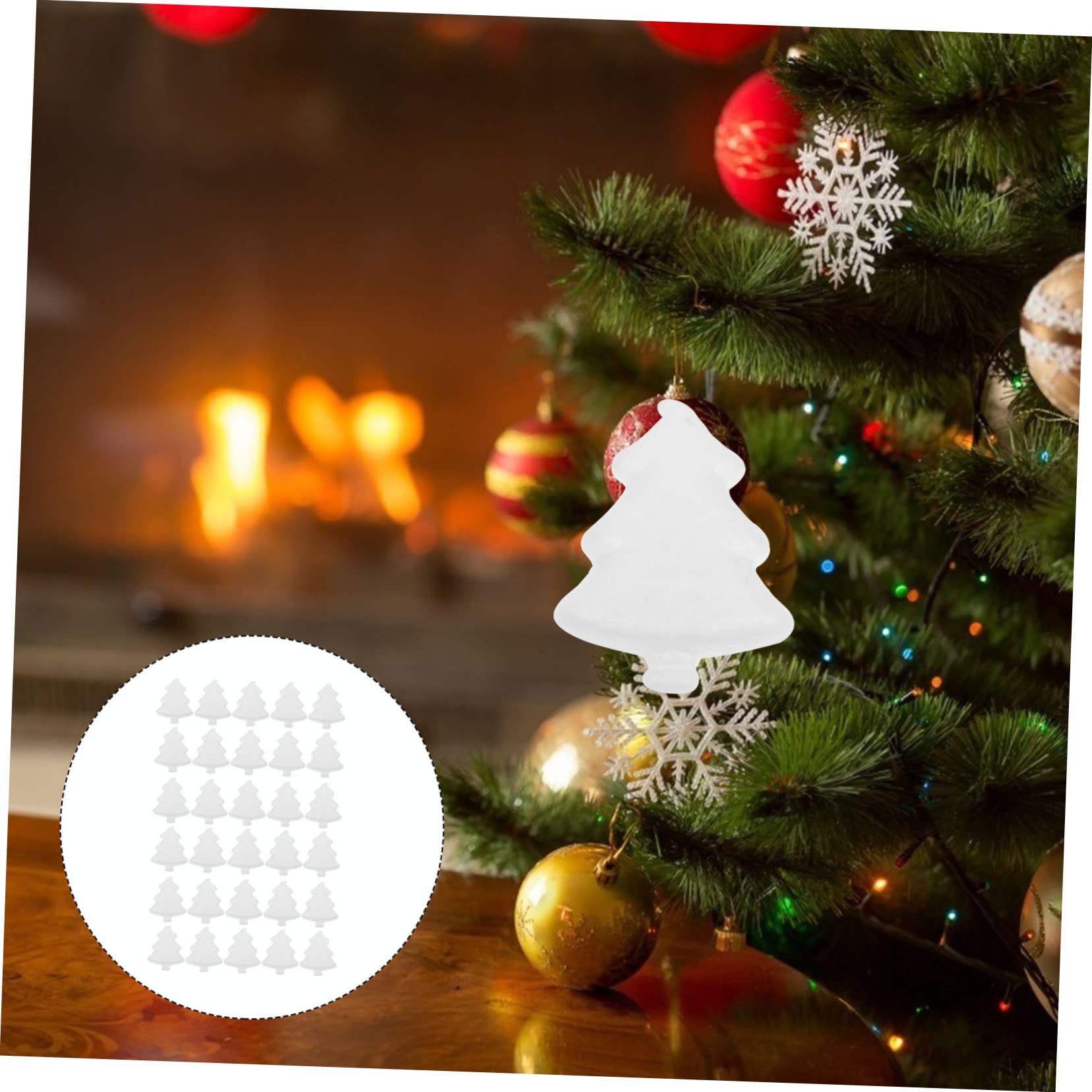 Cabilock 6 Set Albero Pop-up in Schiuma Natale Decorazioni Addobbi Natalizi Personalizzabili Addobbi Natalizi Per Negozi Ciondolo A Forma Di Albero Decorazione Natalizia Vuota 30 Pezzi * 6