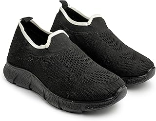 حذاء رياضي سهل الارتداء للأطفال بحافة أنيقة، حذاء مشي منسوج مزود بمسامات للتهوية للأولاد والبنات، 501